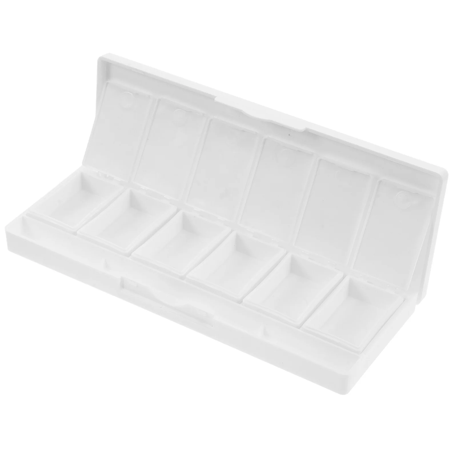 Empty Eyeshadow Palette 6 Slots Detachable Makeup Case Portable Refillable Container Nail Gel Body Paint Watercolor Paint Tray
Empty Eyeshadow Palette 6 Slots Detachable Makeup Case Portable Refillable Container Nail Gel Body Paint Watercolor Paint Tray