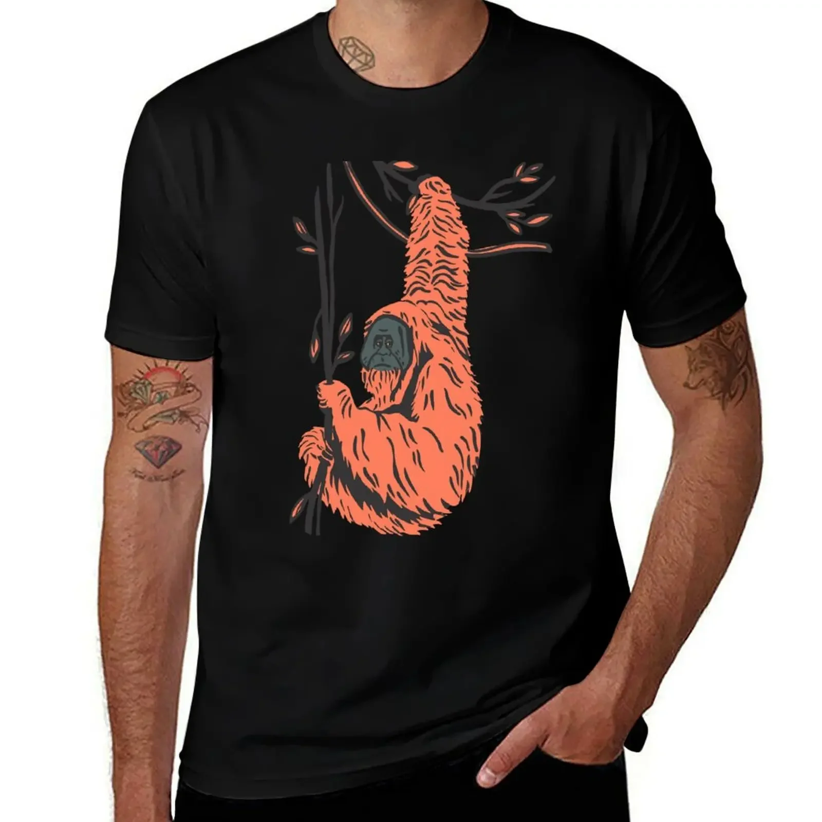 Orangutan Hanging from Vine T-Shirt graphic shirts croswit shirt man oversized man t shirt mens graphic t-shirts pack
Orangutan Hanging from Vine T-Shirt graphic shirts croswit shirt man oversized man t shirt mens graphic t-shirts pack