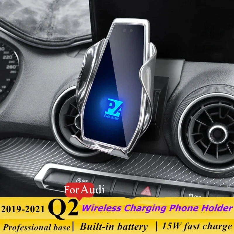 2019-2021 For Audi Q2 Mobile Phone Holder Wireless Charger Car Cell Phones Mount Navigation Bracket GPS Support 360 Rotating
2019-2021 For Audi Q2 Mobile Phone Holder Wireless Charger Car Cell Phones Mount Navigation Bracket GPS Support 360 Rotating