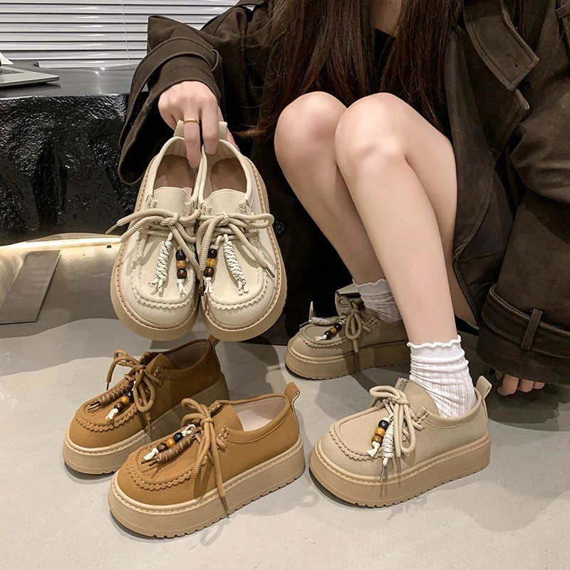 2025 Новая модная удобная износостойкая и противоскользящая женская обувь, элегантная однотонная сексуальная повседневная обувь на шнуровке
2025 Новая модная удобная износостойкая и противоскользящая женская обувь, элегантная однотонная сексуальная повседневная обувь на шнуровке