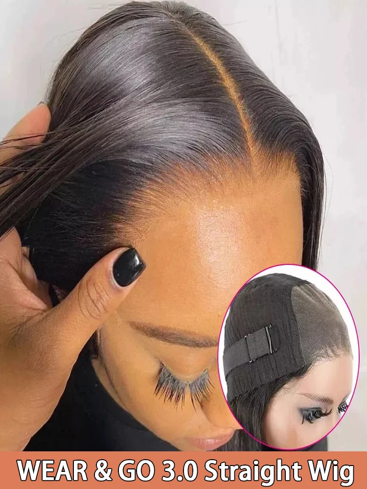 Glueless Wig Human Hair Straight 5x5 Hd Lace Closure Wig Ready To Wear 13x4 Transparent Front Lace Wigs Human Hair Pre Plucked
Glueless Wig Human Hair Straight 5x5 Hd Lace Closure Wig Ready To Wear 13x4 Transparent Front Lace Wigs Human Hair Pre Plucked