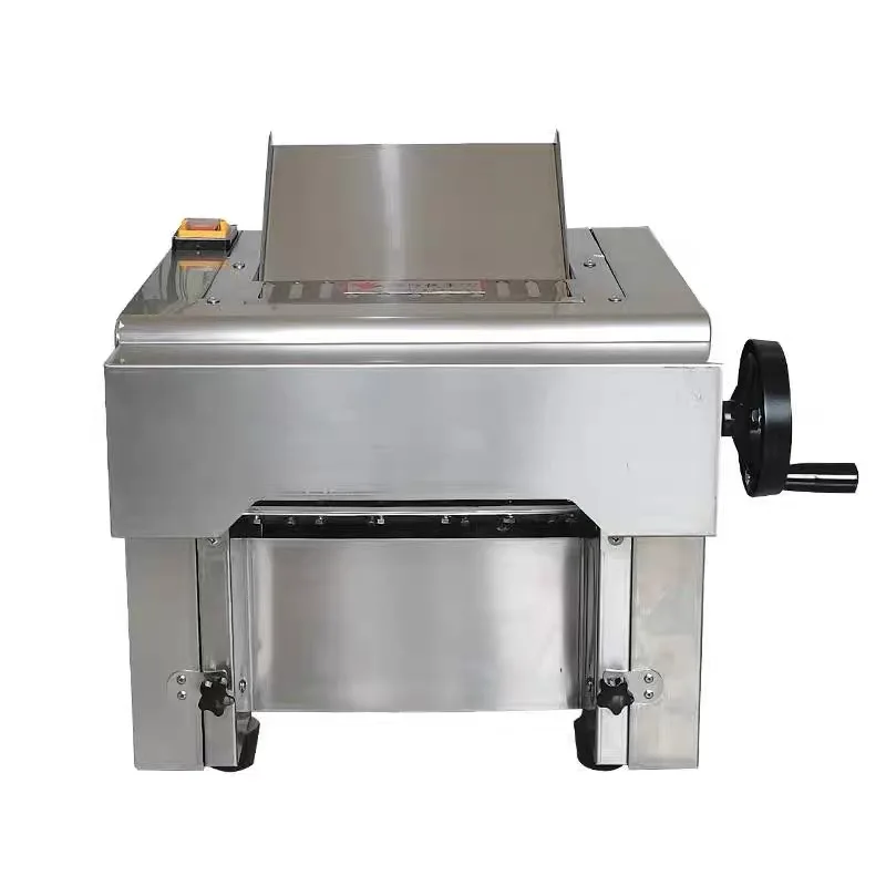 Stainless Steel Automatic Dough Press Machine Noodle Maker 2.2KW High Capacity Commercial Use Safe Environmentally
Stainless Steel Automatic Dough Press Machine Noodle Maker 2.2KW High Capacity Commercial Use Safe Environmentally