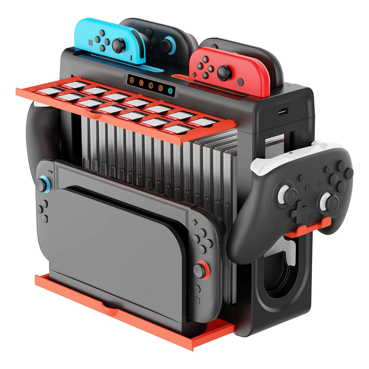 Док-станция для зарядки и органайзера IPEGA PG-SW2027 для Switch 1/2 с 8 Joy-Con, профессиональным контроллером и хранилищем для игр, башней для хранения для Switch 2
Док-станция для зарядки и органайзера IPEGA PG-SW2027 для Switch 1/2 с 8 Joy-Con, профессиональным контроллером и хранилищем для игр, башней для хранения для Switch 2