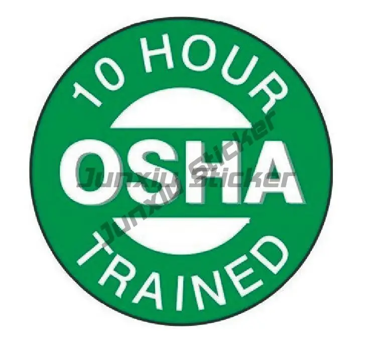 Creative 10 Hour OSHA Training Helmet Personalized Car Sticker Decoration Scratch Waterproof Sticker
Creative 10 Hour OSHA Training Helmet Personalized Car Sticker Decoration Scratch Waterproof Sticker