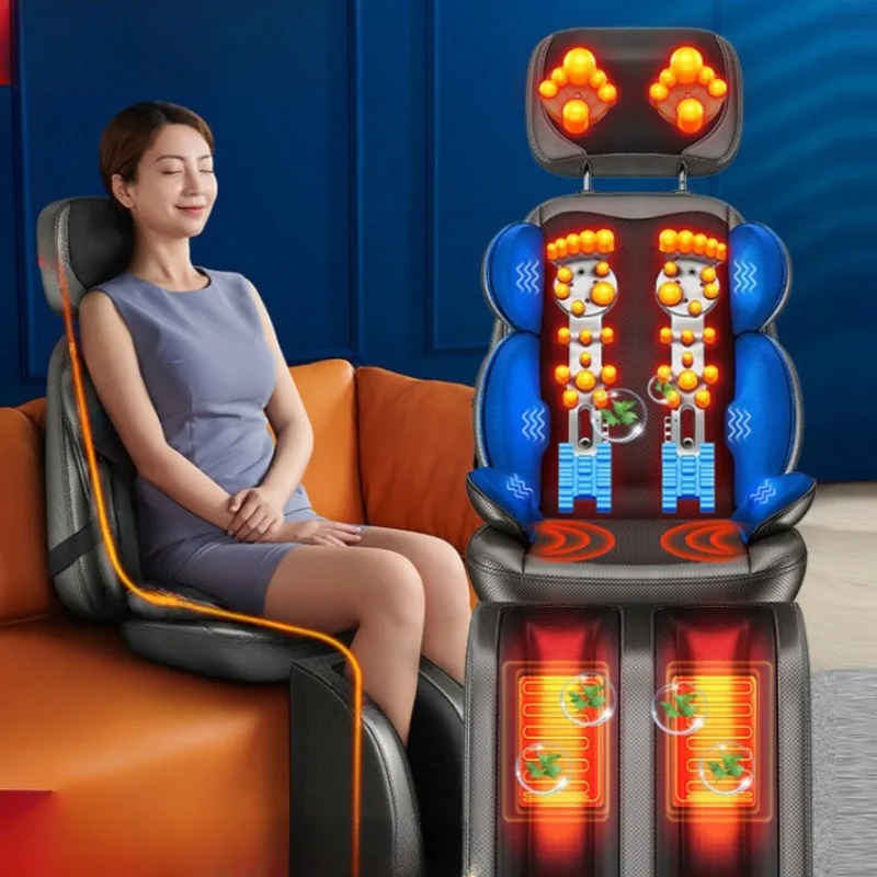Cervical Massager, Multi-functional Full Body Massagers Kneading Hot Compress Back Waist Massage Cushion, Electric Massage Chair
Cervical Massager, Multi-functional Full Body Massagers Kneading Hot Compress Back Waist Massage Cushion, Electric Massage Chair