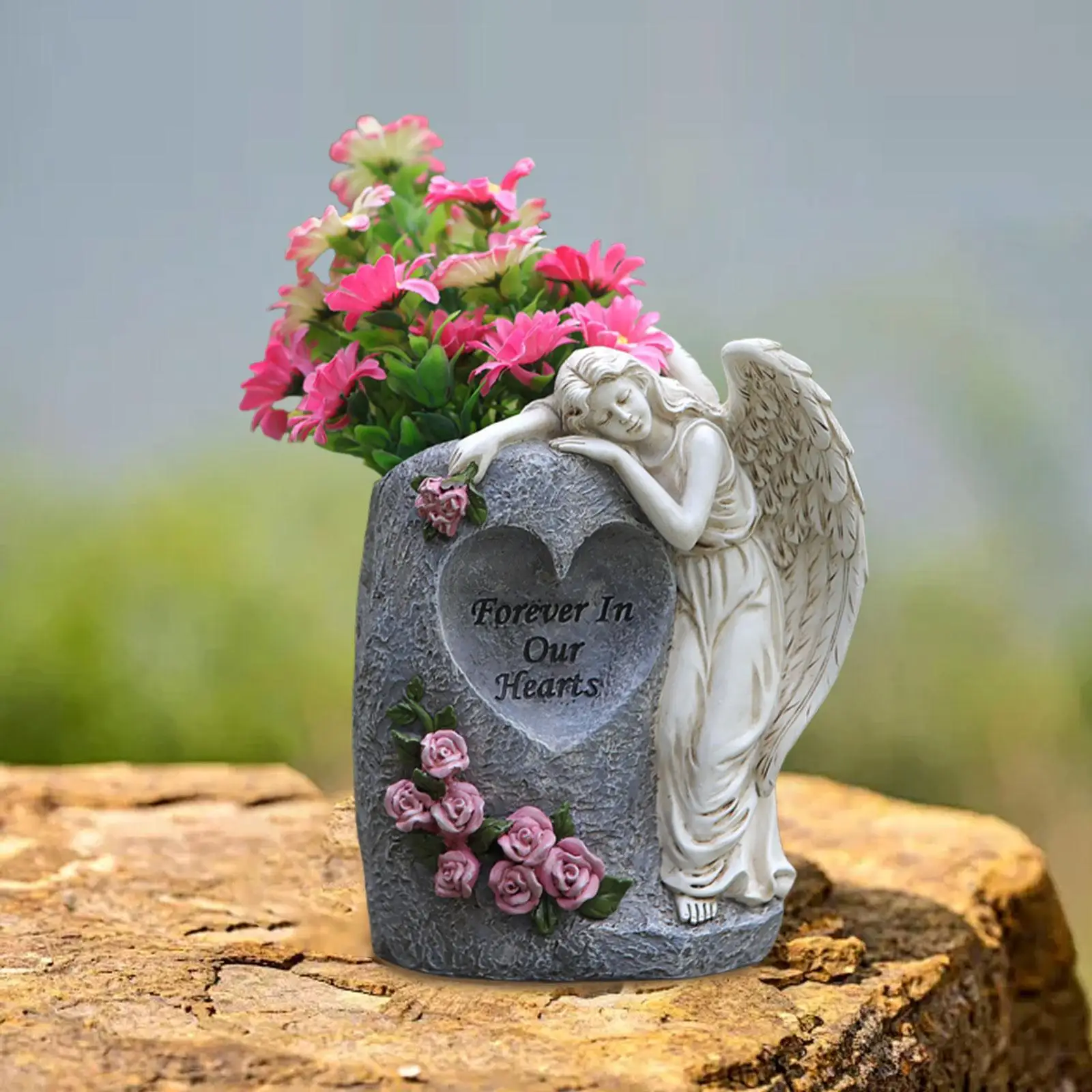 Large Resin Angel Garden Statue with Solar Light Outdoor Waterproof Figurine Decorative Sculpture for Patio Lawn Landscape Decor
Large Resin Angel Garden Statue with Solar Light Outdoor Waterproof Figurine Decorative Sculpture for Patio Lawn Landscape Decor