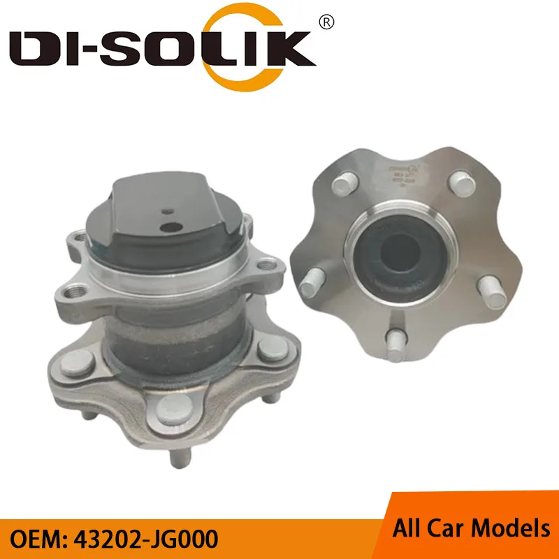 DI-SOLIK 43202-JG000 43202-JE20A 43202-2FL0A Auto Rear Wheel Hub Bearing Rear Axle for X TRAIL SUV T31 2007 2014
DI-SOLIK 43202-JG000 43202-JE20A 43202-2FL0A Auto Rear Wheel Hub Bearing Rear Axle for X TRAIL SUV T31 2007 2014