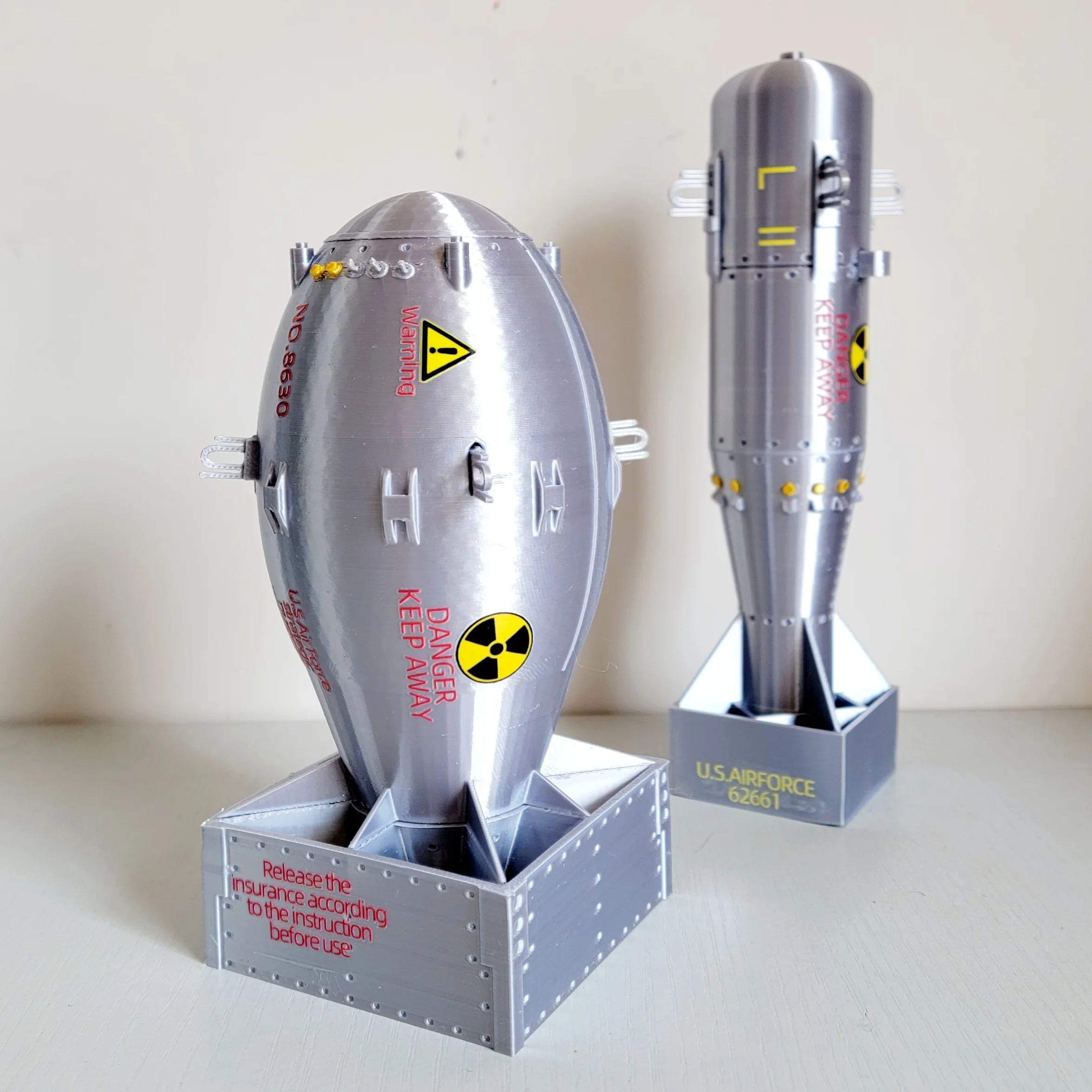 Fat Little Boy Nuclear Bomb Model Set Military 3D Printed Military Collectible Items Props Gifts Tank War Vehicle Model
Fat Little Boy Nuclear Bomb Model Set Military 3D Printed Military Collectible Items Props Gifts Tank War Vehicle Model