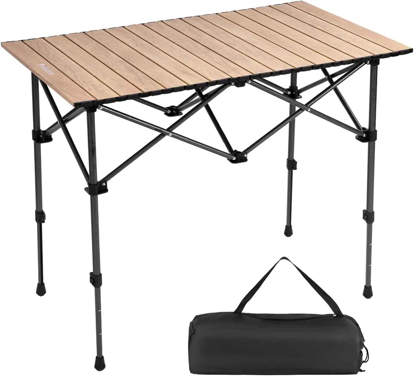 Portable Aluminum Folding Camp Table with Adjustable Height, Lightweight Roll-Up Design for Outdoor Camping Picnic BBQ
Portable Aluminum Folding Camp Table with Adjustable Height, Lightweight Roll-Up Design for Outdoor Camping Picnic BBQ
