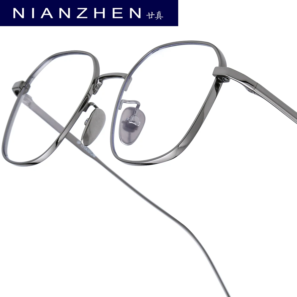 NIANZHEN Titanium Alloy Eyeglasses Frame Men Polygon Brand Design Glasses Women Ultralight-Weight Retro Eyewear Spectacles 1909
NIANZHEN Titanium Alloy Eyeglasses Frame Men Polygon Brand Design Glasses Women Ultralight-Weight Retro Eyewear Spectacles 1909