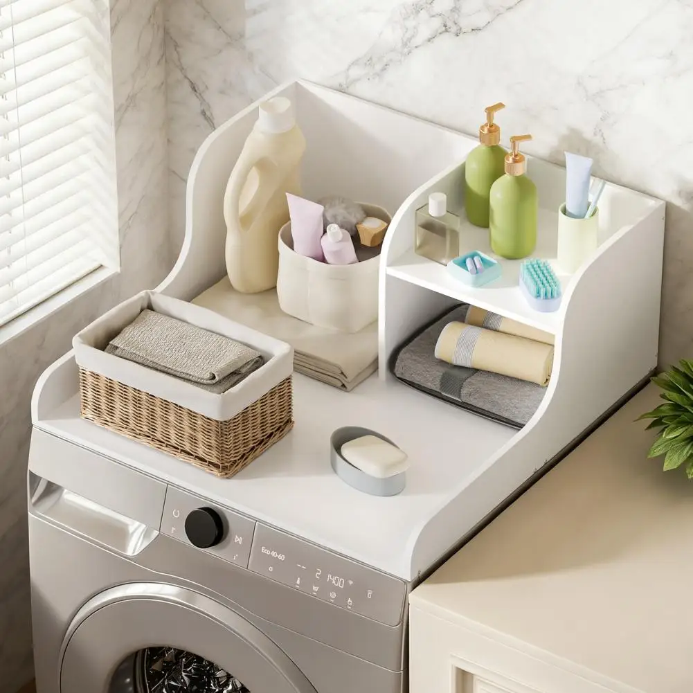 Washer Dryer Countertop, Good Load-Bearing 27.5" Washer Dryer Countertop With Shelf, Anti-Slip Partition Design Laundry Shelf
Washer Dryer Countertop, Good Load-Bearing 27.5" Washer Dryer Countertop With Shelf, Anti-Slip Partition Design Laundry Shelf