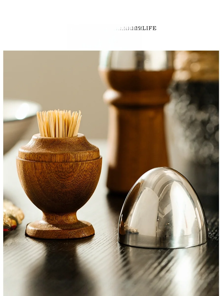 Tlife Egg Shaped Luxury Toothpick Holder Home Use Ebony Wood Toothfloss Box Silver Egg Family Storage Organizer
Tlife Egg Shaped Luxury Toothpick Holder Home Use Ebony Wood Toothfloss Box Silver Egg Family Storage Organizer