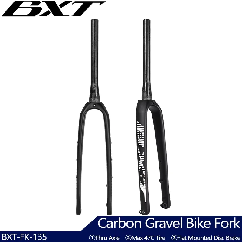 BXT T800 Carbon Fiber MTB Road Bike Fork Lightweight High Strength Front Bicycle Fork
BXT T800 Carbon Fiber MTB Road Bike Fork Lightweight High Strength Front Bicycle Fork