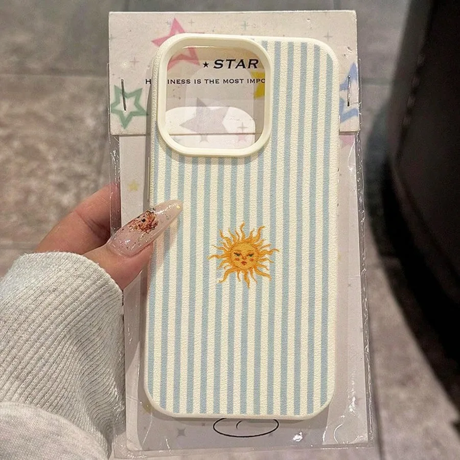 TPU Material Light Blue Striped Sunflower Pattern Phone Case For Xiaomi Redmi Note 15 Pro Plus 5G 14 13 12 11 15C 14C 13C Cover
TPU Material Light Blue Striped Sunflower Pattern Phone Case For Xiaomi Redmi Note 15 Pro Plus 5G 14 13 12 11 15C 14C 13C Cover