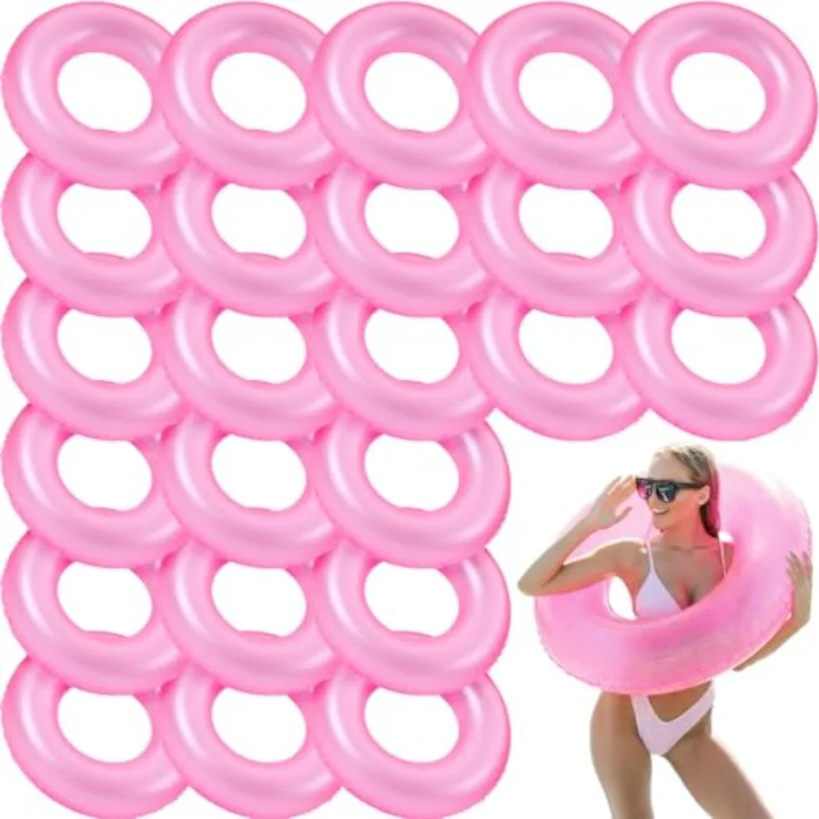 24 Pcs 32 Inch Inflatable Pool Floats Bulk Swim Tubes for Beach Party Decorations in Multiple Colors for Adults Teenagers Summe
24 Pcs 32 Inch Inflatable Pool Floats Bulk Swim Tubes for Beach Party Decorations in Multiple Colors for Adults Teenagers Summe