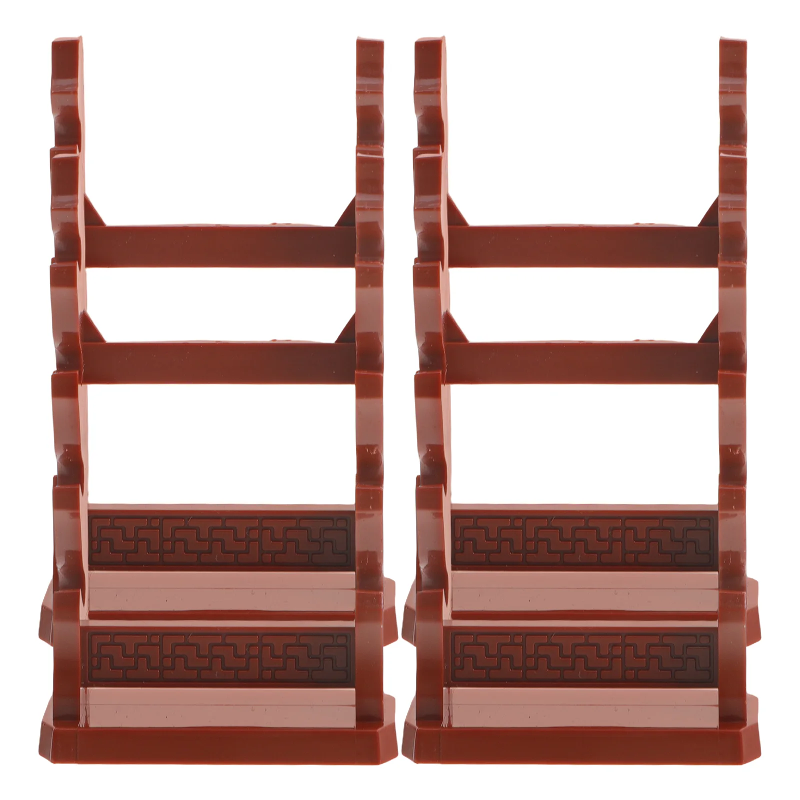 4 Pcs Miniature Display Shelf Model Rack Store Stand Decorative Holder Storage Solution Fine Craftsmanship Gaming
4 Pcs Miniature Display Shelf Model Rack Store Stand Decorative Holder Storage Solution Fine Craftsmanship Gaming