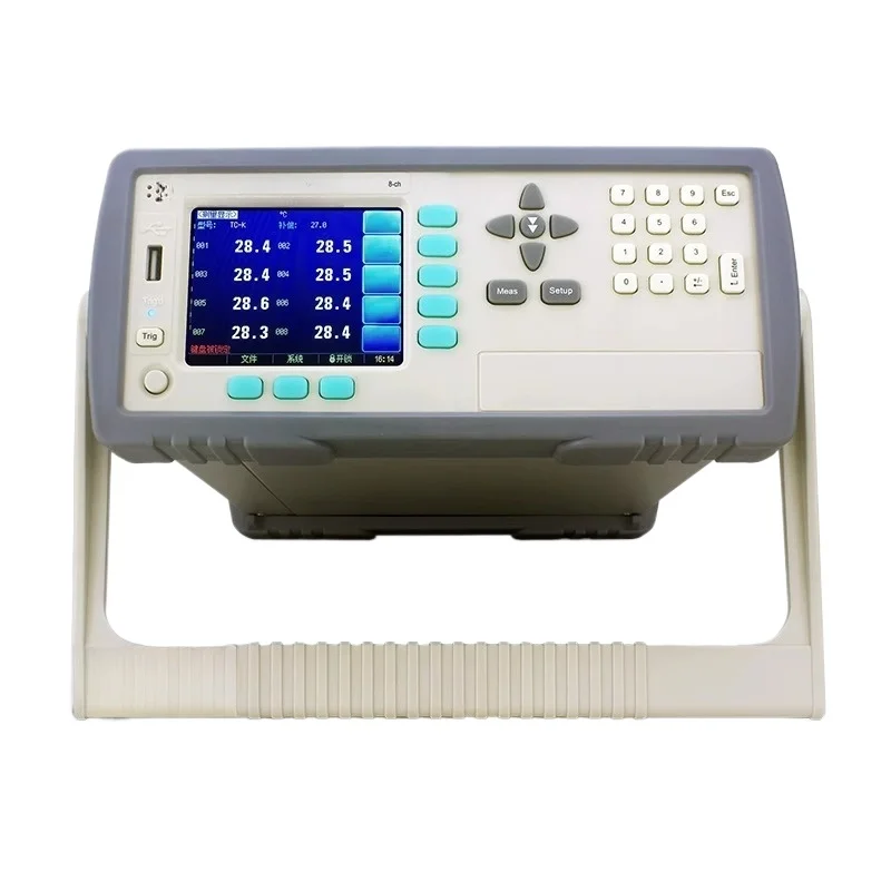 Multi-channel temperature tester 8-channel 16-channel curve temperature rise test record inspection instrument
Multi-channel temperature tester 8-channel 16-channel curve temperature rise test record inspection instrument