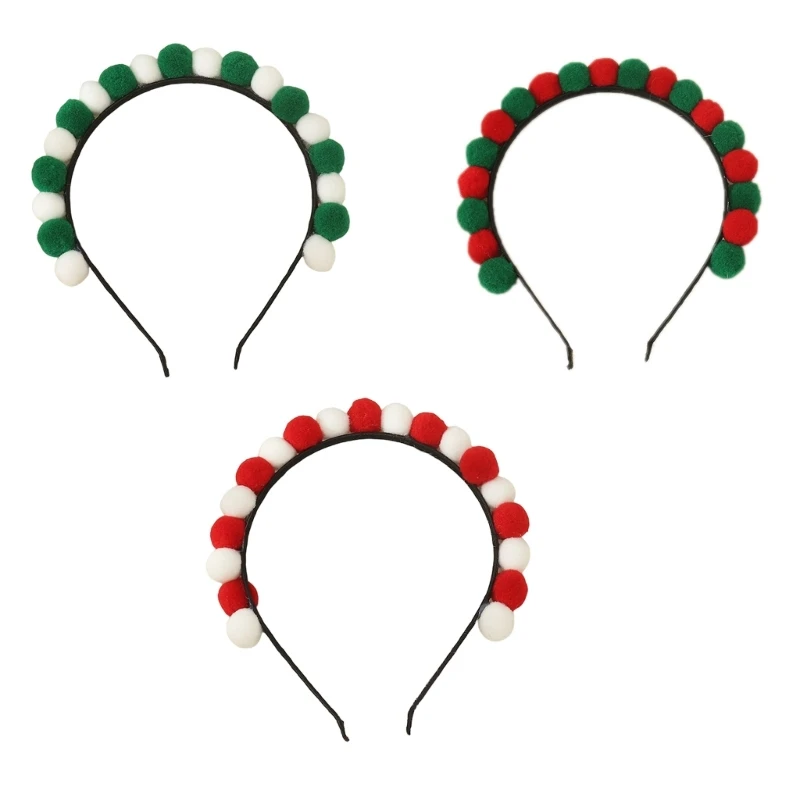 652F PomPoms Hairband Christmas Headband Christmas Headwear Christmas HairHoop Party Dress New Year Party Headwear
652F PomPoms Hairband Christmas Headband Christmas Headwear Christmas HairHoop Party Dress New Year Party Headwear