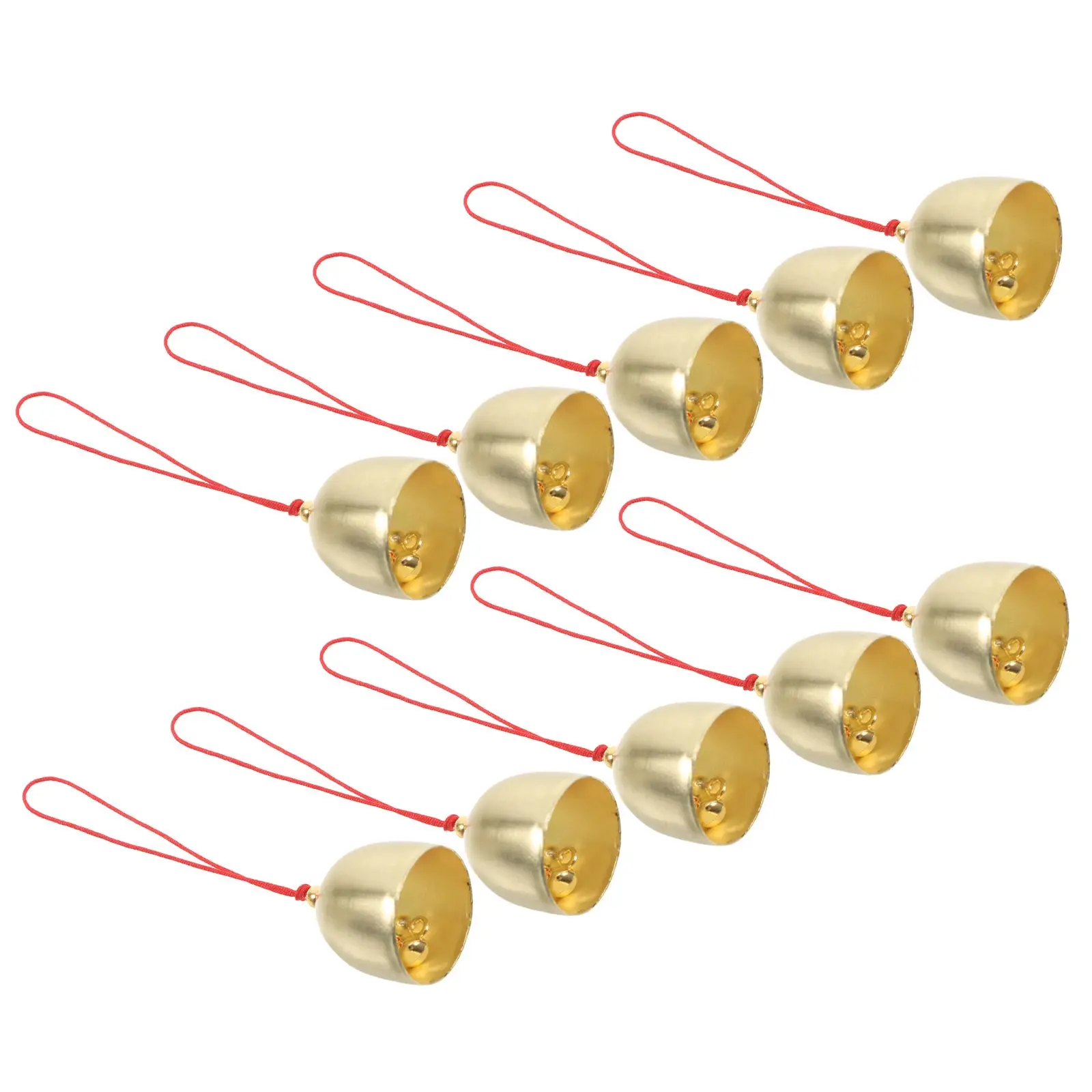 10 Pcs Bells 28MM Handmade Red String Decorations Decoration DIY Craft Hanging Accessories Vintage Holiday Gifts
10 Pcs Bells 28MM Handmade Red String Decorations Decoration DIY Craft Hanging Accessories Vintage Holiday Gifts