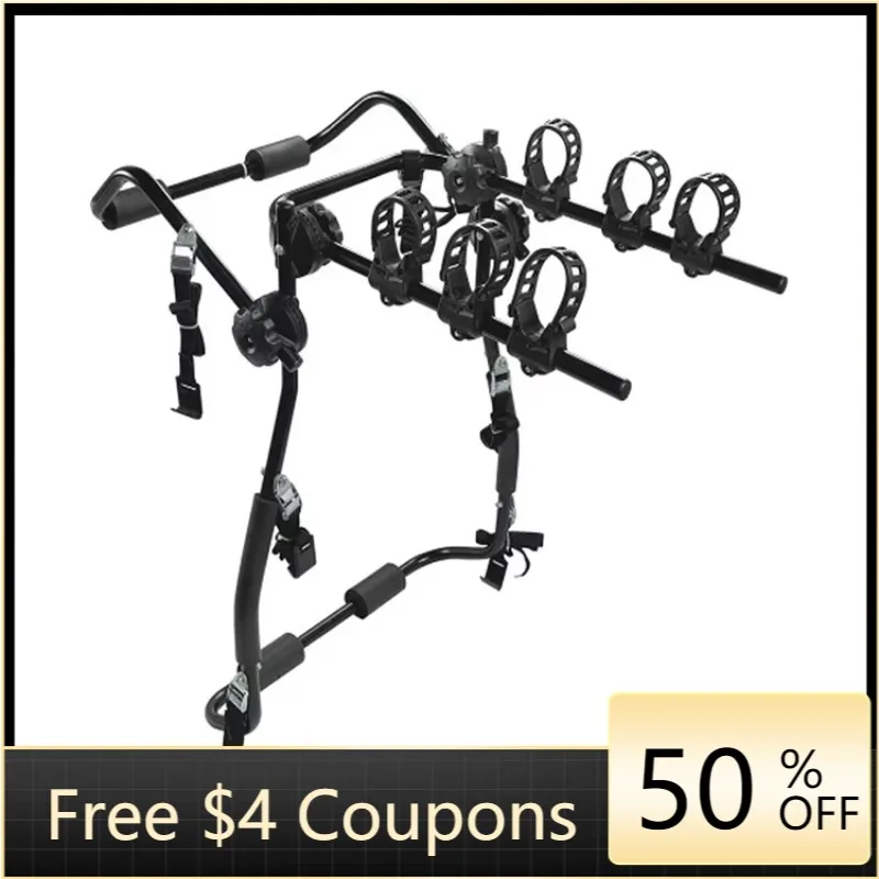 Universal Iron & Aluminum CT-5667D Bike Rack Rear Mount Car Roof Rack for 20-30 Bikes Carrying Bicycle with Standard Mounting 
Universal Iron & Aluminum CT-5667D Bike Rack Rear Mount Car Roof Rack for 20-30 Bikes Carrying Bicycle with Standard Mounting