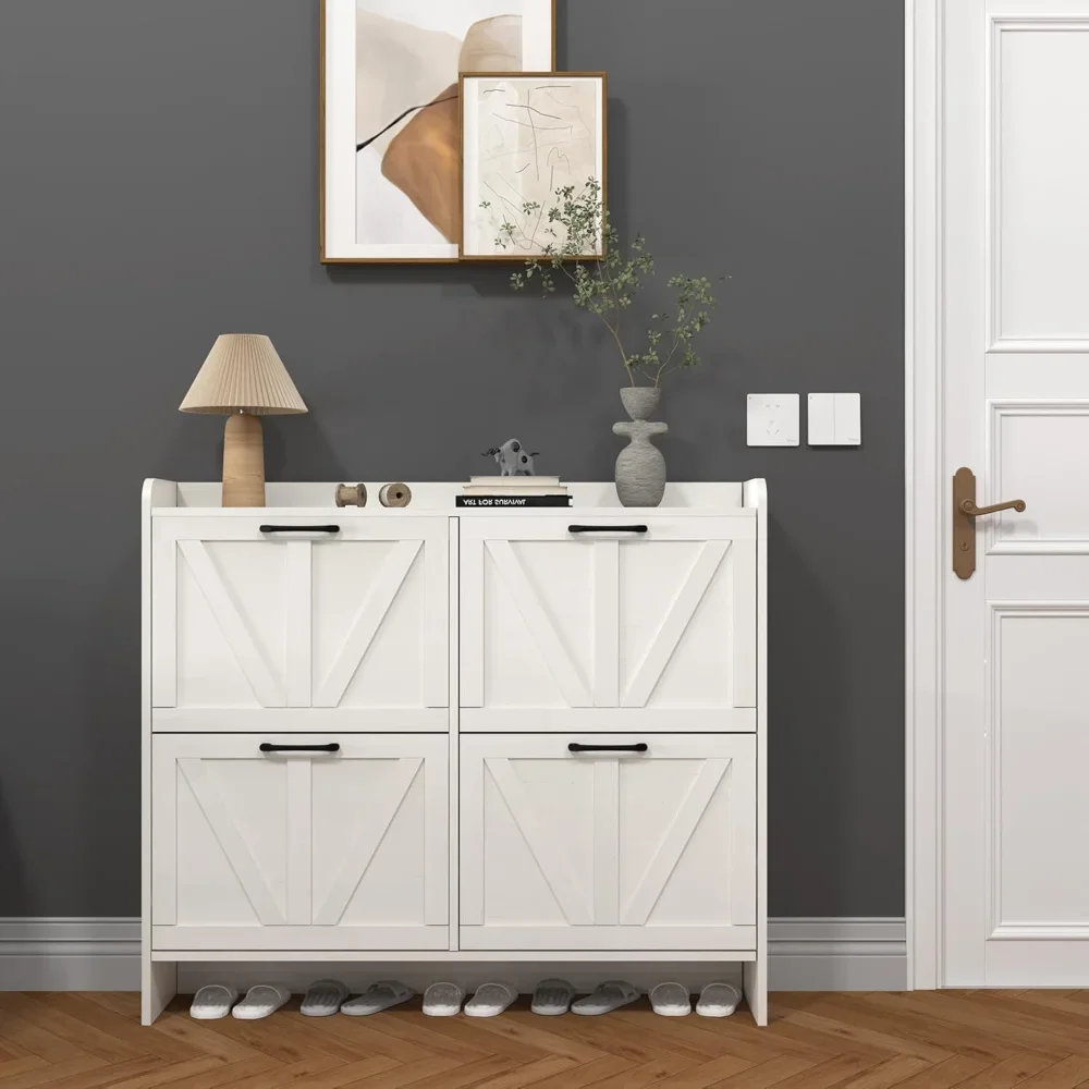 Депозитная цена Шкаф для хранения обуви для прихожей, отдельно стоящий скрытый органайзер для обуви
Депозитная цена Шкаф для хранения обуви для прихожей, отдельно стоящий скрытый органайзер для обуви