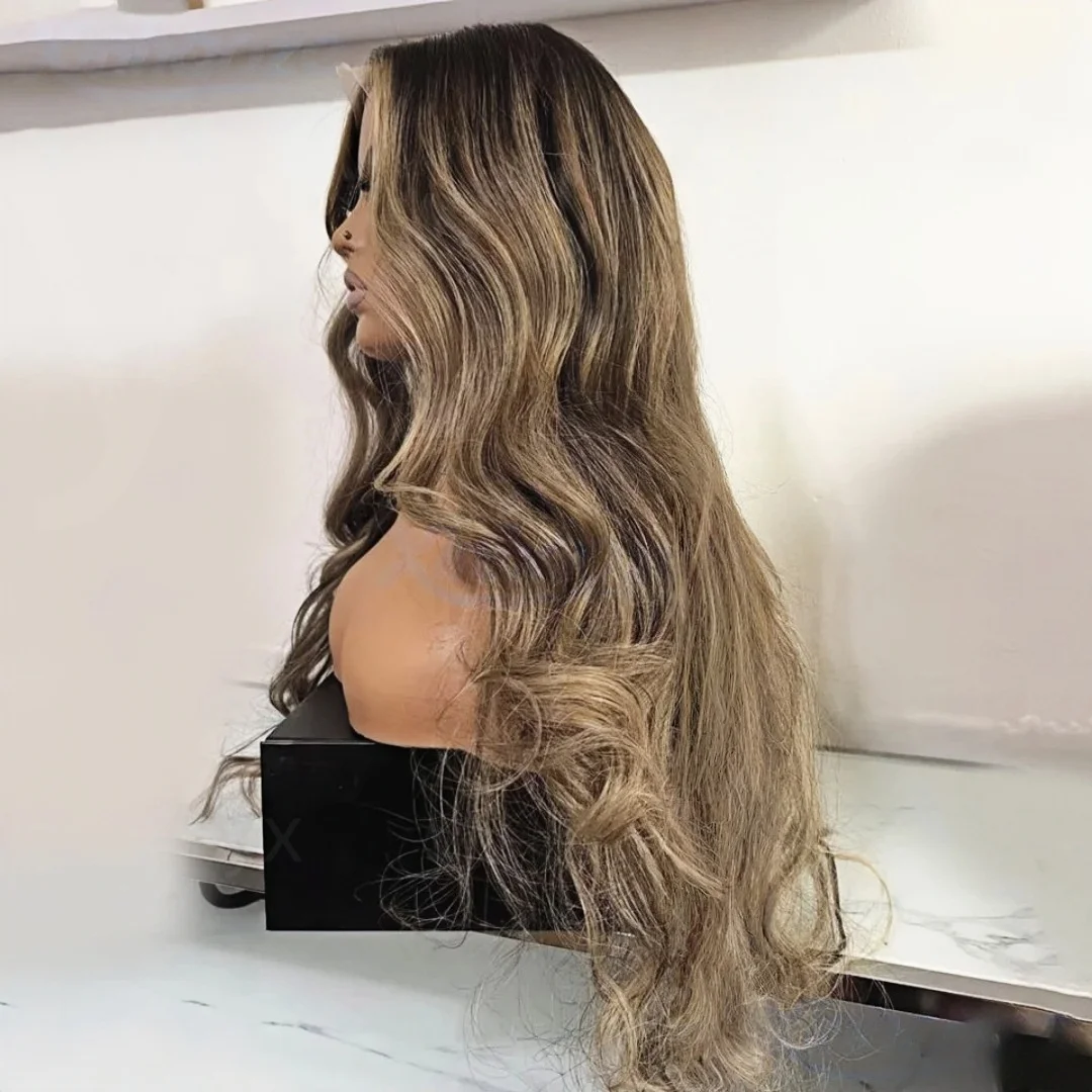 Highlight Brown Glueless 180 Density Wave Jewish Human Hair Wig 5x5 Silk Base with Baby Hair HD Lace European Style Preplucked
Highlight Brown Glueless 180 Density Wave Jewish Human Hair Wig 5x5 Silk Base with Baby Hair HD Lace European Style Preplucked