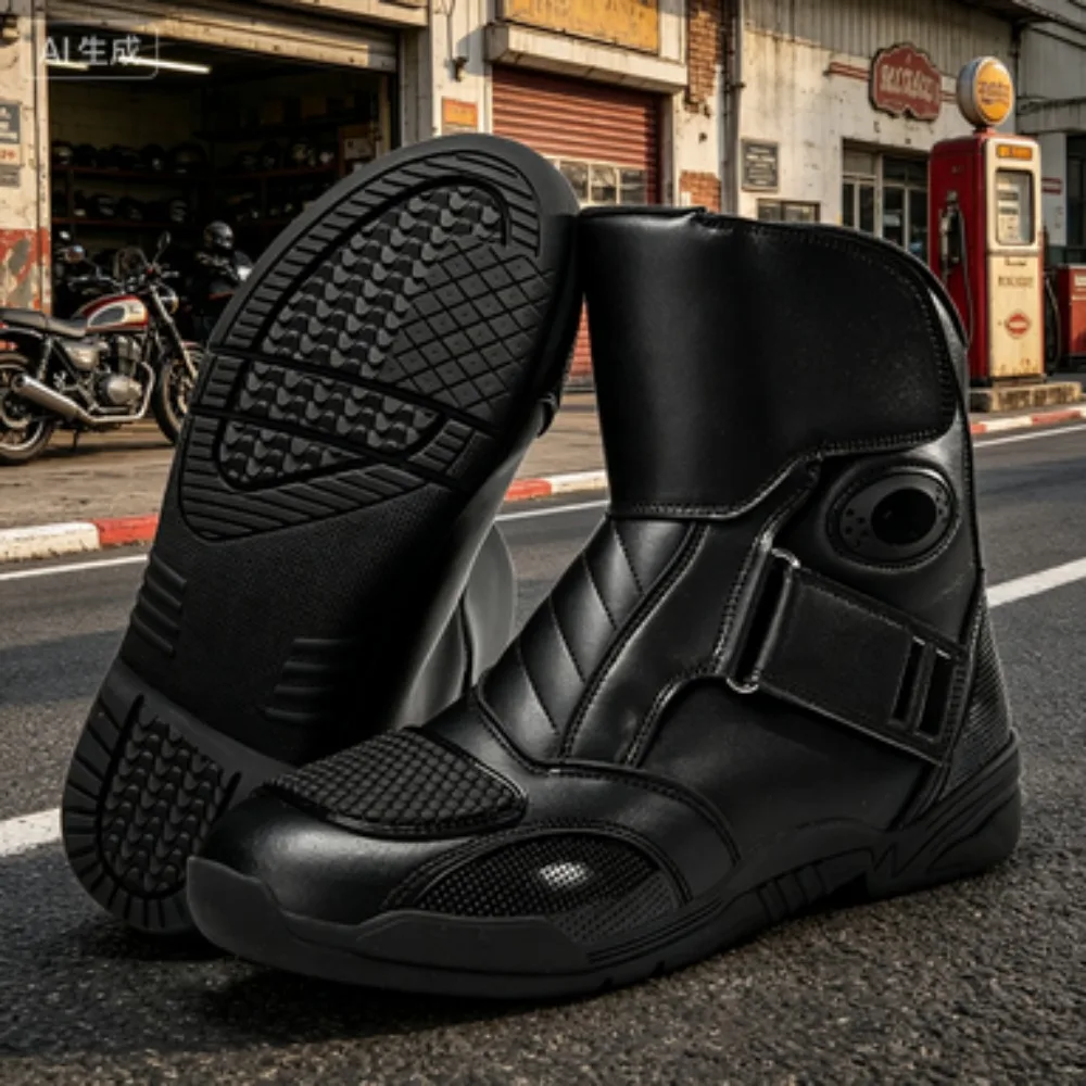 2026 New Motorcycle Boots Men Waterproof Motocross Riding Boot Men's Motorbike Shoes Breathable Anti-slip Motos Protective Boots
2026 New Motorcycle Boots Men Waterproof Motocross Riding Boot Men's Motorbike Shoes Breathable Anti-slip Motos Protective Boots