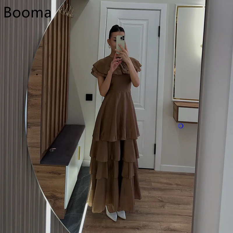 Booma A-Line Evening Dresses O-Neck Long Formal Dresses for Women Long Sleeveless Elegant Prom Gowns Custom Made 2025
Booma A-Line Evening Dresses O-Neck Long Formal Dresses for Women Long Sleeveless Elegant Prom Gowns Custom Made 2025