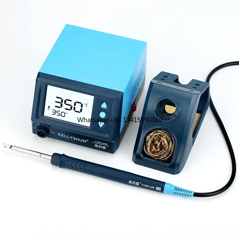 T12 PLUS+ 75W Smart Digital Display Soldering Station Rapid Heating with Smart Hibernate Screwdriver Tip Type
T12 PLUS+ 75W Smart Digital Display Soldering Station Rapid Heating with Smart Hibernate Screwdriver Tip Type