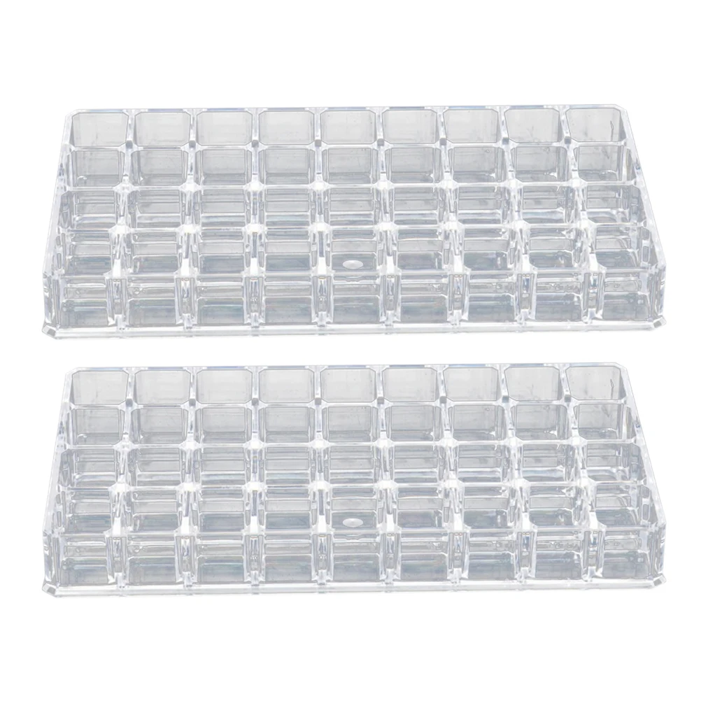 2Pcs Lipstick Box Acrylic Storage Box Acrylic Clear Display Canister Transparent Holder Desk Organizer
2Pcs Lipstick Box Acrylic Storage Box Acrylic Clear Display Canister Transparent Holder Desk Organizer