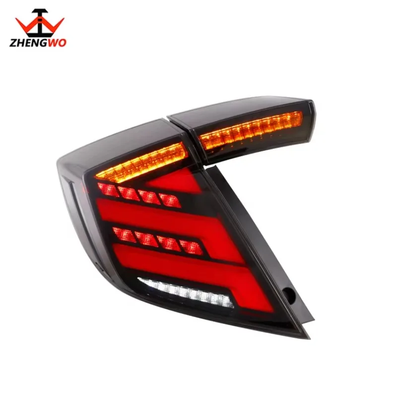 Zhengwo Factory Led Tail Lights For Honda Civic Hatchback Type R 2016-2021 Custom Rear Lamp For Cars Sequential Assembly
Zhengwo Factory Led Tail Lights For Honda Civic Hatchback Type R 2016-2021 Custom Rear Lamp For Cars Sequential Assembly