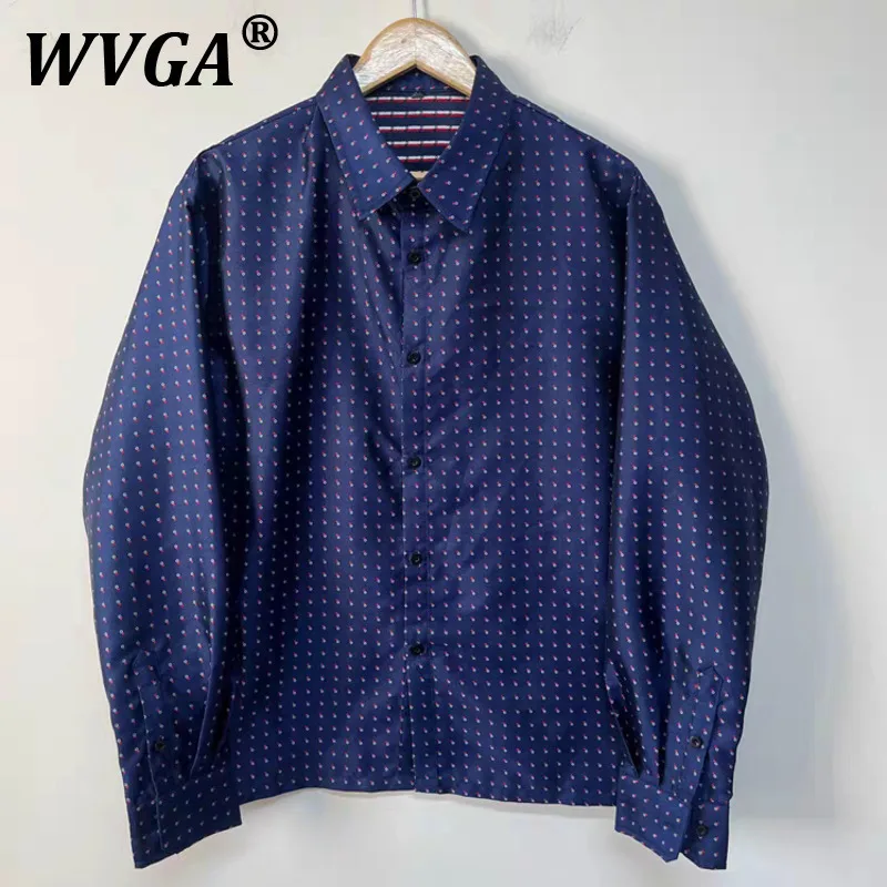 WVGA Shirts Spring Autumn New Man Jacquard Trendy Personality Design Turn-Down Collar Niche Chic Casual Long Sleeved Tops W11508
WVGA Shirts Spring Autumn New Man Jacquard Trendy Personality Design Turn-Down Collar Niche Chic Casual Long Sleeved Tops W11508