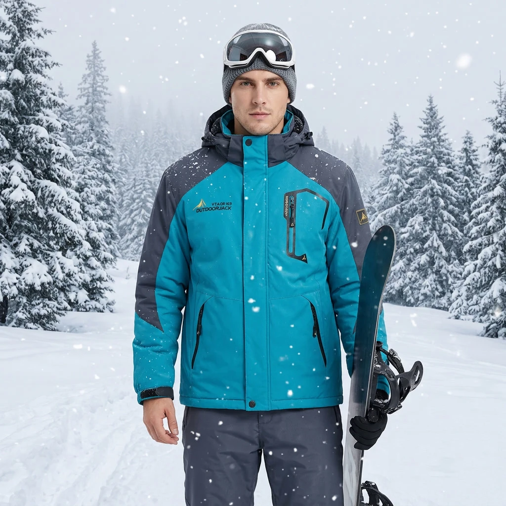 Winter Warm Men's Hooded Fleece Ski Jacket Waterproof Thermal Thick Parka Coats Snow Jacket Outdoors Hiking Climbing Coat
Winter Warm Men's Hooded Fleece Ski Jacket Waterproof Thermal Thick Parka Coats Snow Jacket Outdoors Hiking Climbing Coat