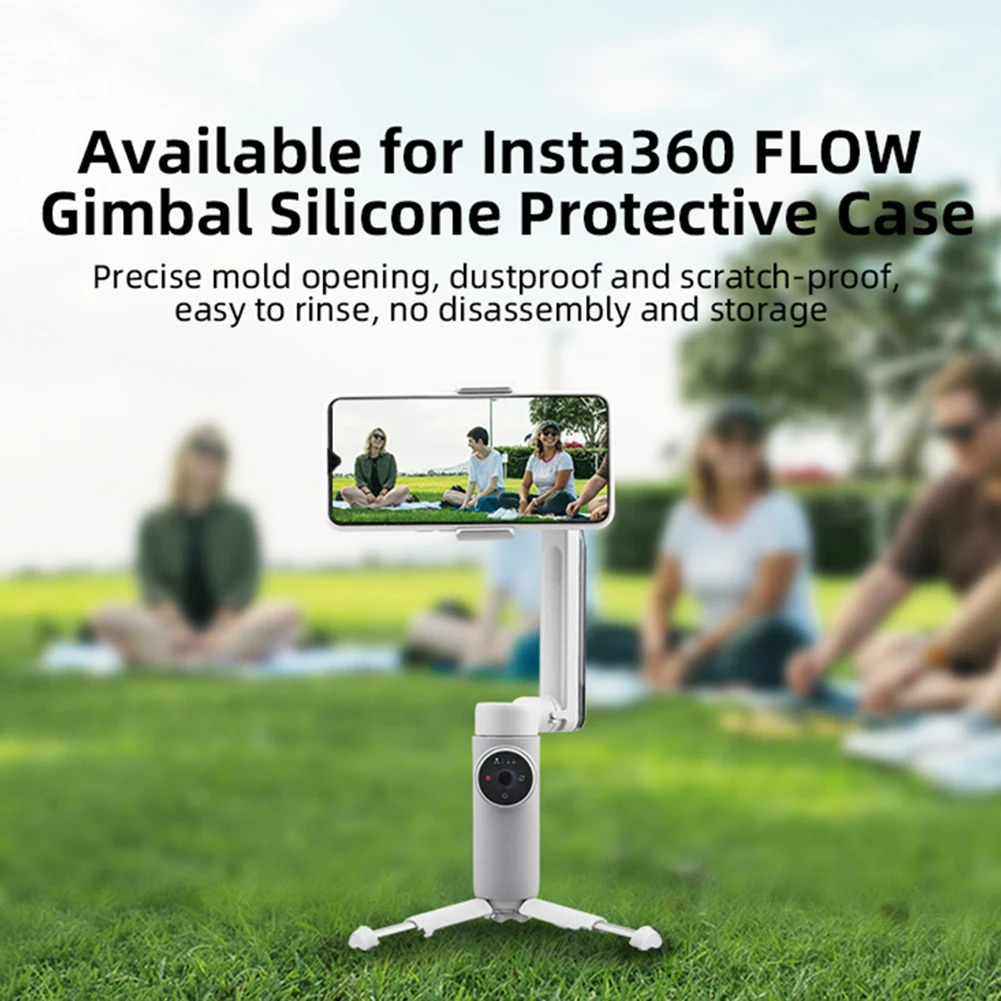 Silicone Case Anti-Scratch Handheld Gimbal Sleeve Gimbal Protective Shell for Insta360 Flow/Flow Pro Gimbal Stabilizer
Silicone Case Anti-Scratch Handheld Gimbal Sleeve Gimbal Protective Shell for Insta360 Flow/Flow Pro Gimbal Stabilizer