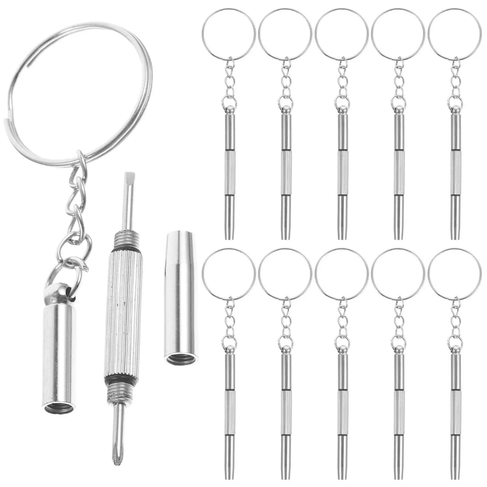 20pcs Screwdriver Tool Kit for Eyeglass Repair Watch Maintenance Glasses Spectacle Mini Precision Stainless Steel
20pcs Screwdriver Tool Kit for Eyeglass Repair Watch Maintenance Glasses Spectacle Mini Precision Stainless Steel