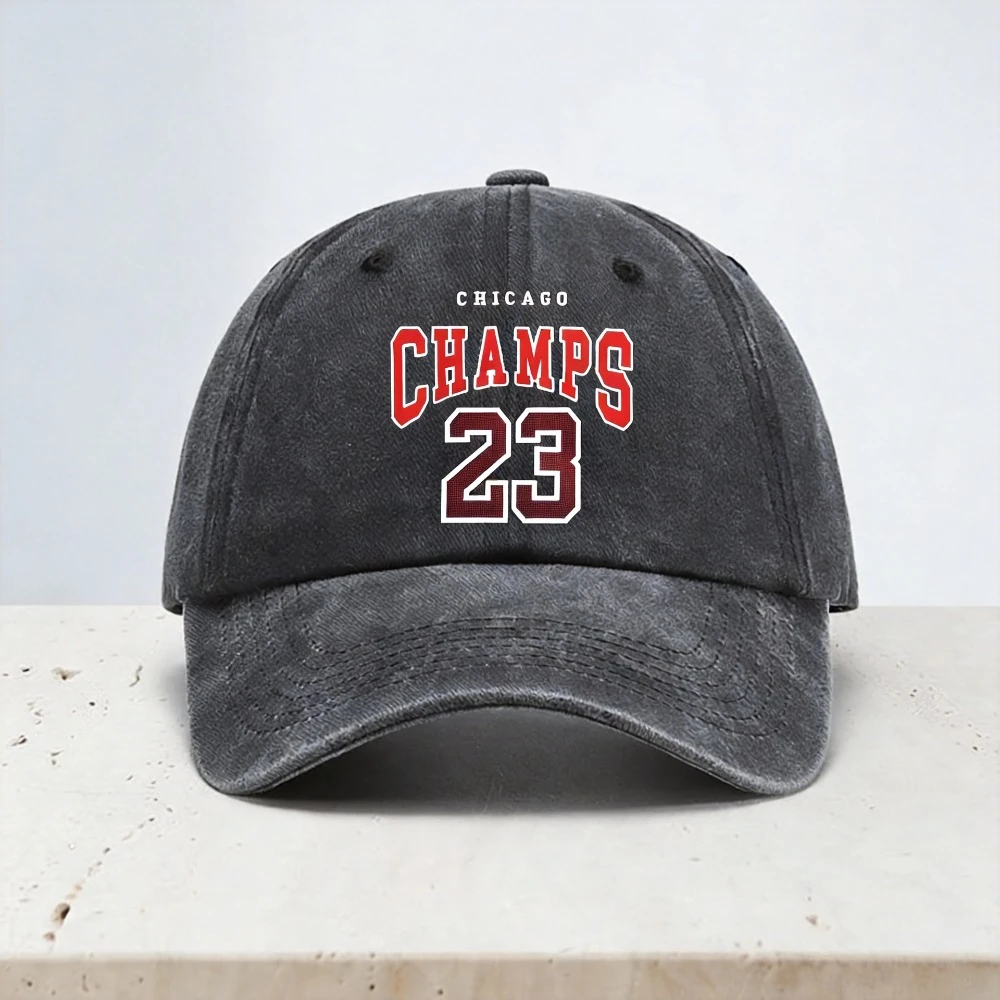 Chicago Champs 23 USA City Team Gym Baseball Cap outdoor casual adjustable Washed denim Golf hat fashion unisex sun visor cpas
Chicago Champs 23 USA City Team Gym Baseball Cap outdoor casual adjustable Washed denim Golf hat fashion unisex sun visor cpas