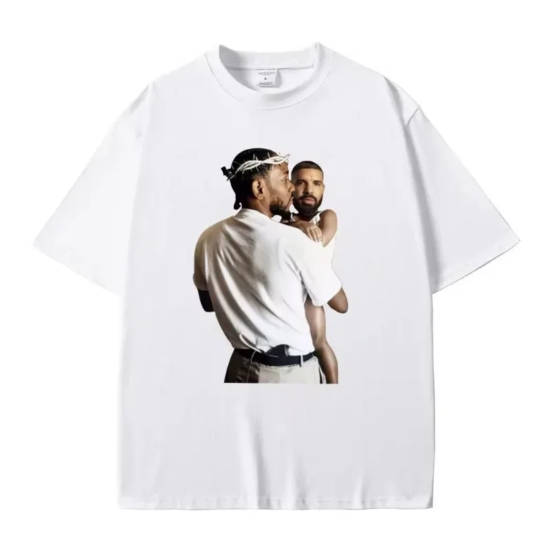 Streetwear Rapper Kendrick Lamar Drake Funny Meme T Shirt Mr Morale The Big Steppers Tee Men Women Hip Hop Casual Top
Streetwear Rapper Kendrick Lamar Drake Funny Meme T Shirt Mr Morale The Big Steppers Tee Men Women Hip Hop Casual Top