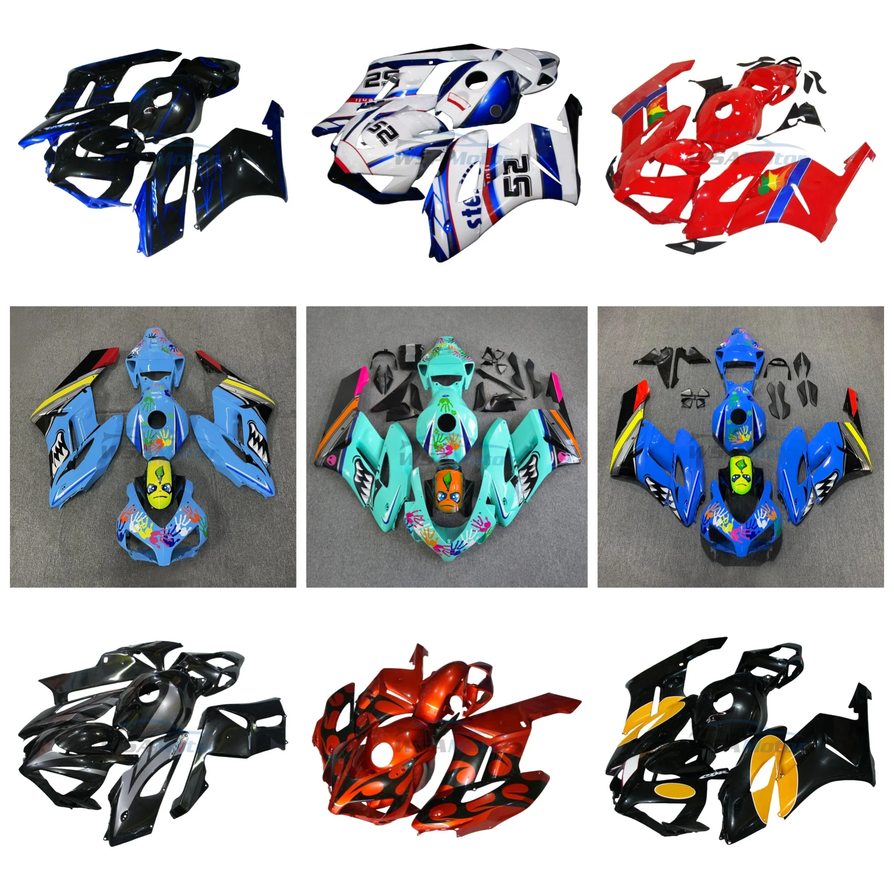For Honda CBR1000RR 2004 2005 Sportbike Fairing Kit CBR 1000RR CBR1000 RR 04 05 OEM Replacement Motorcycle Fairings
For Honda CBR1000RR 2004 2005 Sportbike Fairing Kit CBR 1000RR CBR1000 RR 04 05 OEM Replacement Motorcycle Fairings