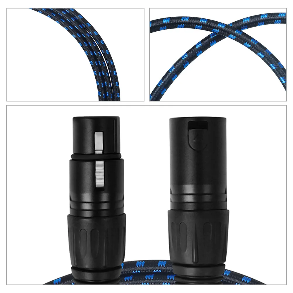 3 Meter Xlr Cable Audio Line Durable Nylon Metal ABS Noise Reduction 3 Pin Male to Female Microphone Cord Xlr Cable 
3 Meter Xlr Cable Audio Line Durable Nylon Metal ABS Noise Reduction 3 Pin Male to Female Microphone Cord Xlr Cable