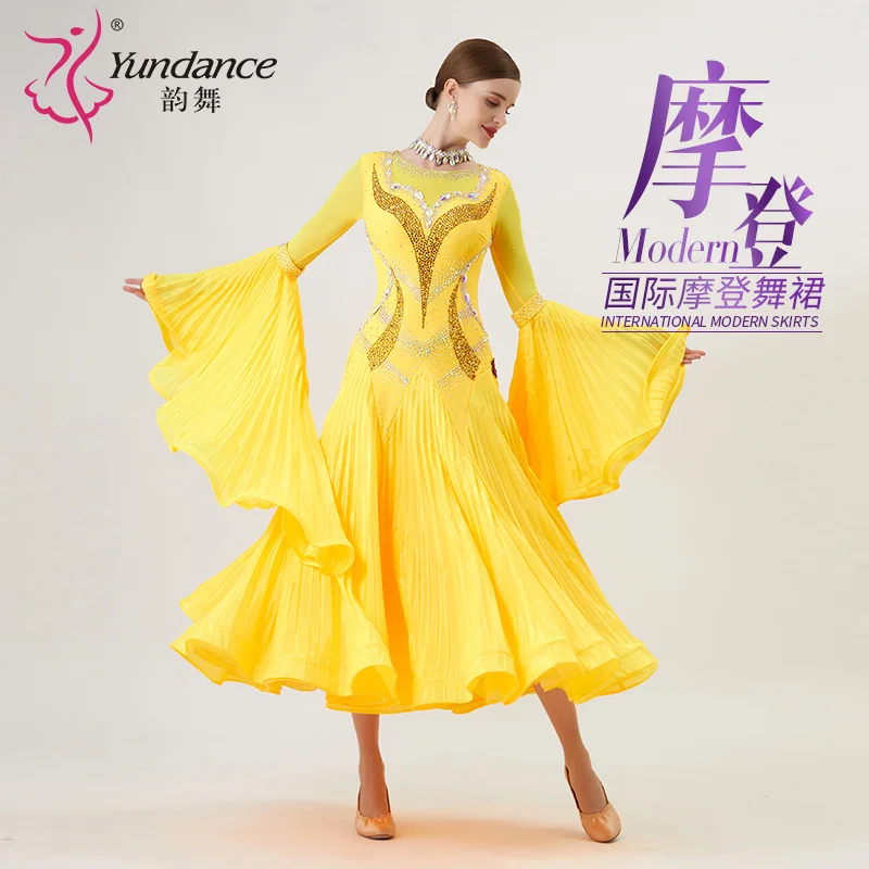 B-2261 Custom New International Standard Ballroom Dance Dress High Quality Ballroom Dance Dresses for Sale
B-2261 Custom New International Standard Ballroom Dance Dress High Quality Ballroom Dance Dresses for Sale