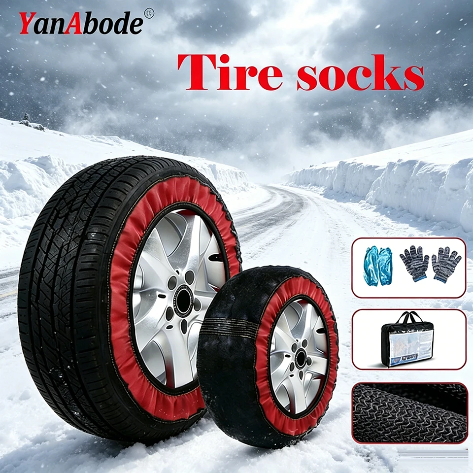Car Blue and Silver Wheel Anti slip Socks Tough Durable Fiber Anti Slip Mute Shield to Prevent Car Tires From Wear
Car Blue and Silver Wheel Anti slip Socks Tough Durable Fiber Anti Slip Mute Shield to Prevent Car Tires From Wear