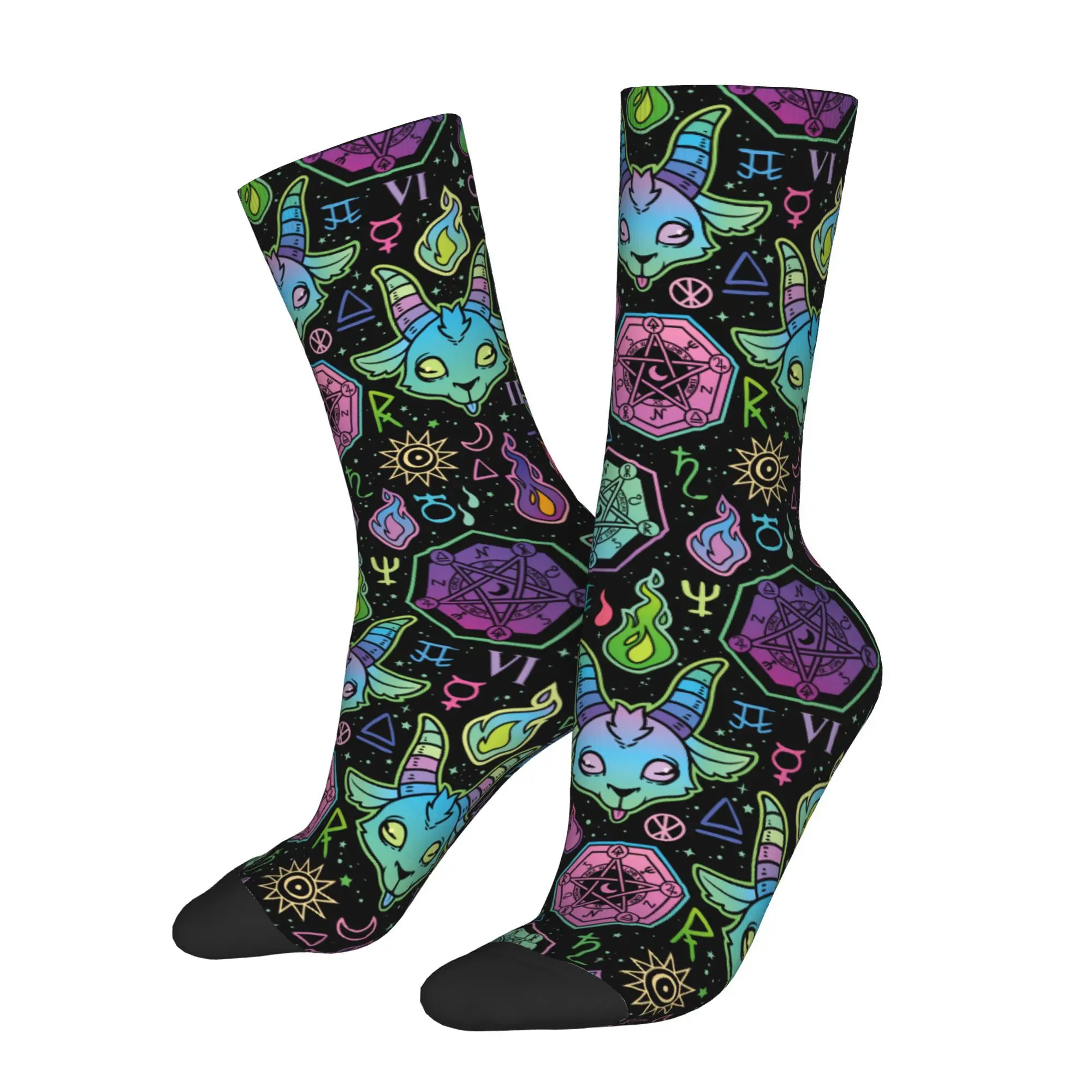 Happy Men's Socks Witch Goat Vintage Street Style Casual Crew Sock Gift Pattern Printed
Happy Men's Socks Witch Goat Vintage Street Style Casual Crew Sock Gift Pattern Printed