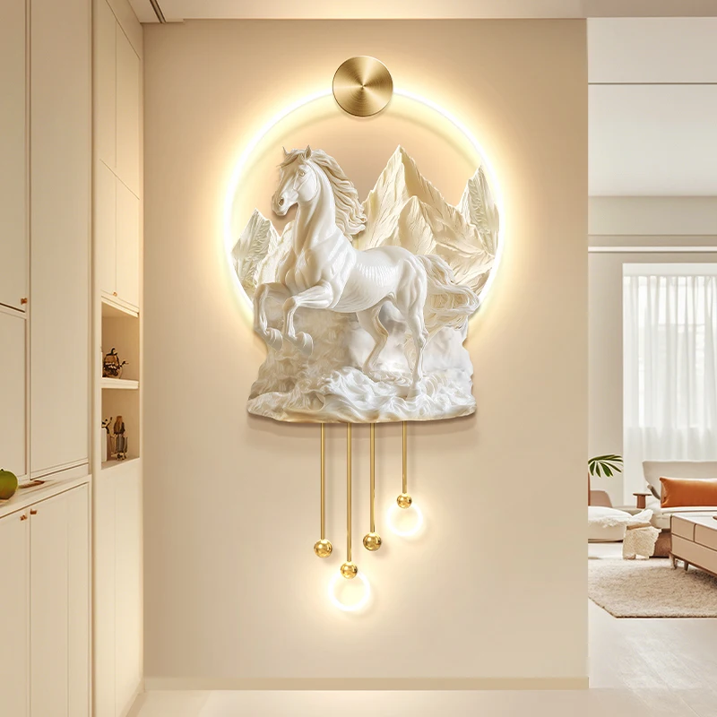 Ma to success porch LED light painting cream wind landscape entrance with light relief corridor corridor three-dimensional
Ma to success porch LED light painting cream wind landscape entrance with light relief corridor corridor three-dimensional