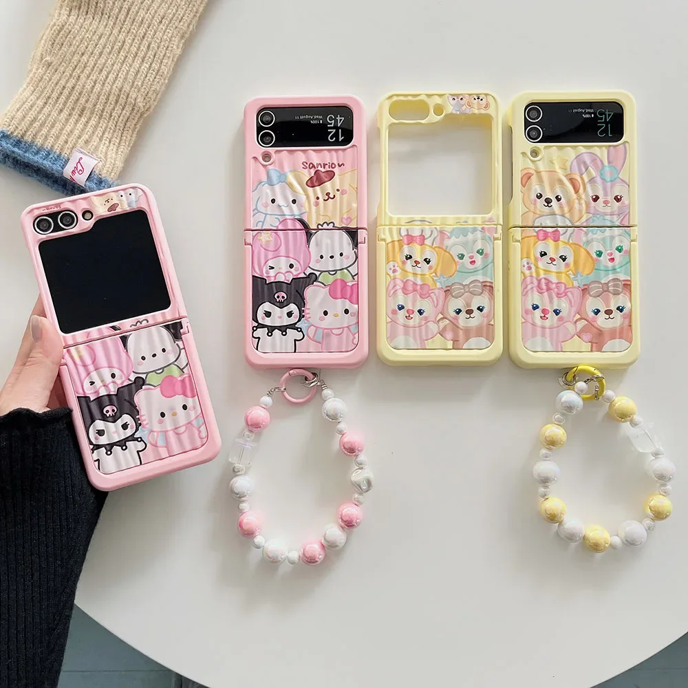 Cute StellaLou With Bracelet Phone Case for Samsung Galaxy Z Flip 3 4 5 Z Flip 6 5G PC Hard Anti-fall Back Cover Girl
Cute StellaLou With Bracelet Phone Case for Samsung Galaxy Z Flip 3 4 5 Z Flip 6 5G PC Hard Anti-fall Back Cover Girl