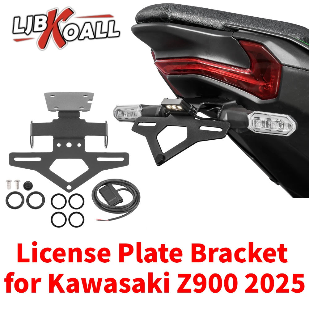 LJBKOALL License Plate Bracket for Kawasaki Z900 2025 Short Tail Tidy Fender Rear License Plate Frame Mount Holder Bracket
LJBKOALL License Plate Bracket for Kawasaki Z900 2025 Short Tail Tidy Fender Rear License Plate Frame Mount Holder Bracket