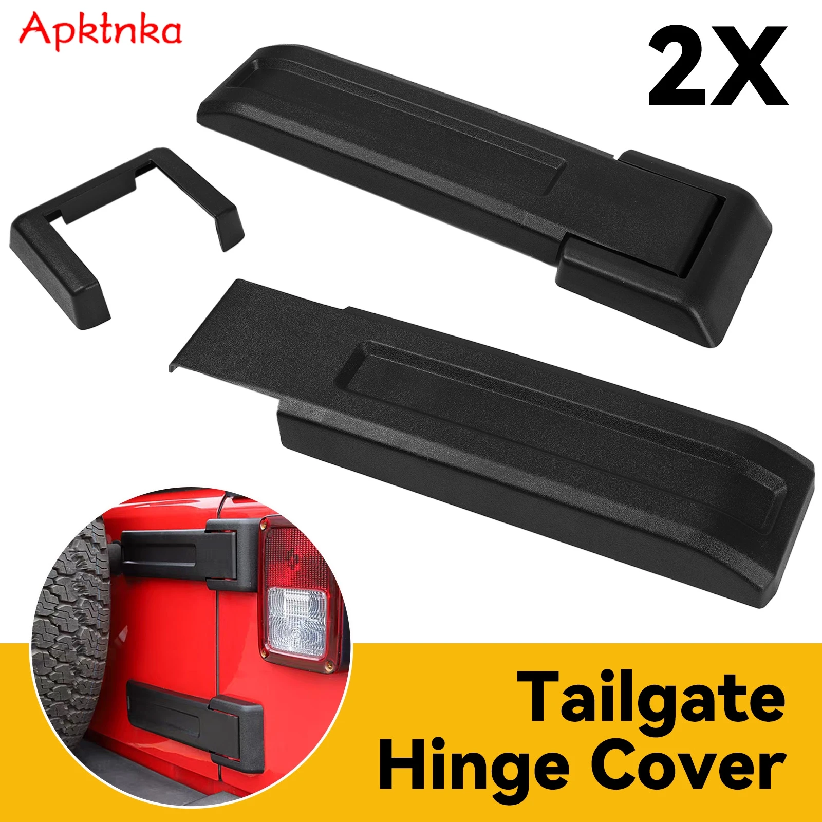 Rear Tailgate Door Spare Hinge Covers Exterior Trim Set For Jeep Wrangler JK 2007-2017 Upper + Lower 2PCS 55397091AC 55397070AB
Rear Tailgate Door Spare Hinge Covers Exterior Trim Set For Jeep Wrangler JK 2007-2017 Upper + Lower 2PCS 55397091AC 55397070AB