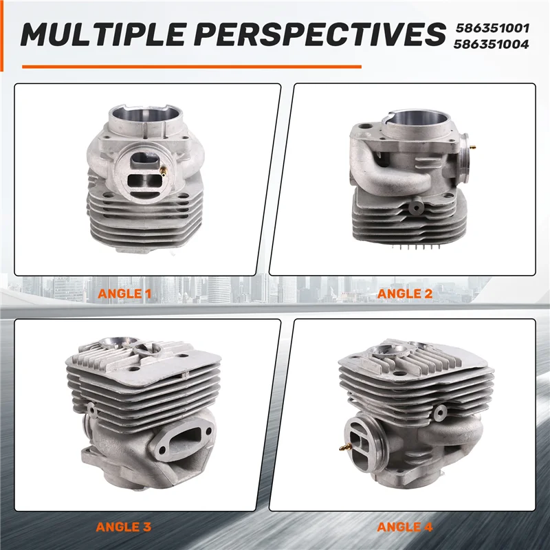 ABVA-Cylinder Piston Kit For K970,K970 II,K970 III ,586351001 586351004 Cylinder Piston Gasket Mower Accessories
ABVA-Cylinder Piston Kit For K970,K970 II,K970 III ,586351001 586351004 Cylinder Piston Gasket Mower Accessories