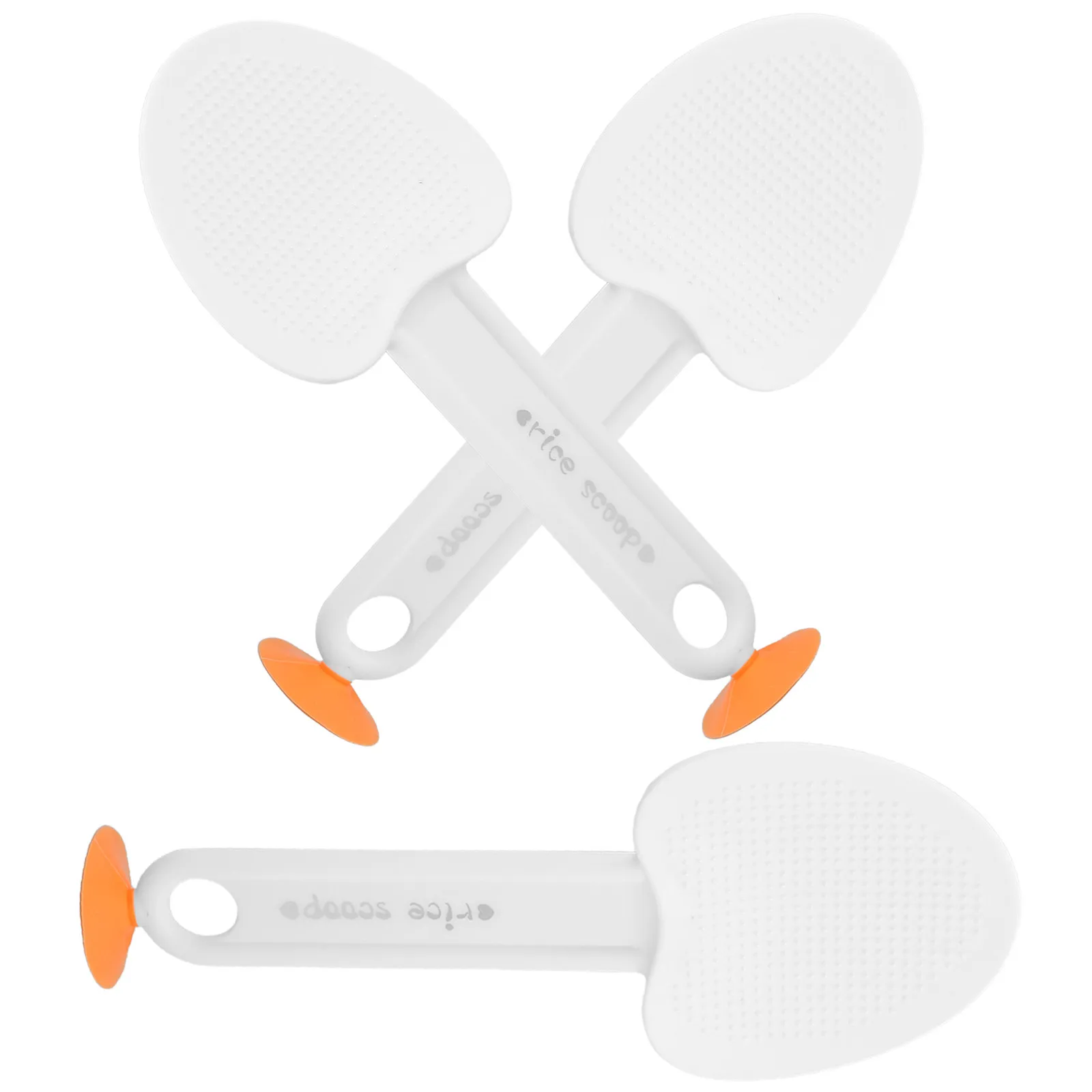 3Pcs Standing Rice Spoon with Suction Base: Non-Tip Heart-Shaped Paddle for Rice Cooker - Anti-Stick Serving Spatula Kitchen
3Pcs Standing Rice Spoon with Suction Base: Non-Tip Heart-Shaped Paddle for Rice Cooker - Anti-Stick Serving Spatula Kitchen