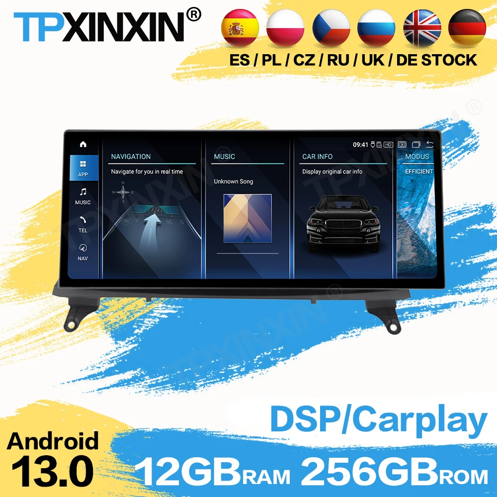 Car Radio Stereo Android Auto Thin Screen For BMW X5 X6 E70 E71 2007~2013 GPS Navigation Automotive Multimedia IPS Head Unit
Car Radio Stereo Android Auto Thin Screen For BMW X5 X6 E70 E71 2007~2013 GPS Navigation Automotive Multimedia IPS Head Unit