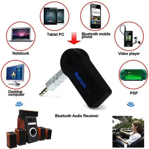 2 in 1 wireless Bluetooth 5.0 receiver 3.5mm jack for car music audio aux A2DP headphone transmitter adapter reciever handsfree